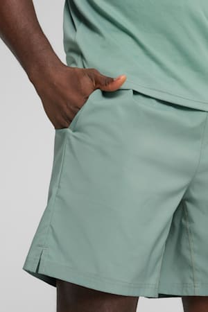 TAD ESSENTIALS 7" Woven Shorts Men, Green Moon, extralarge-GBR